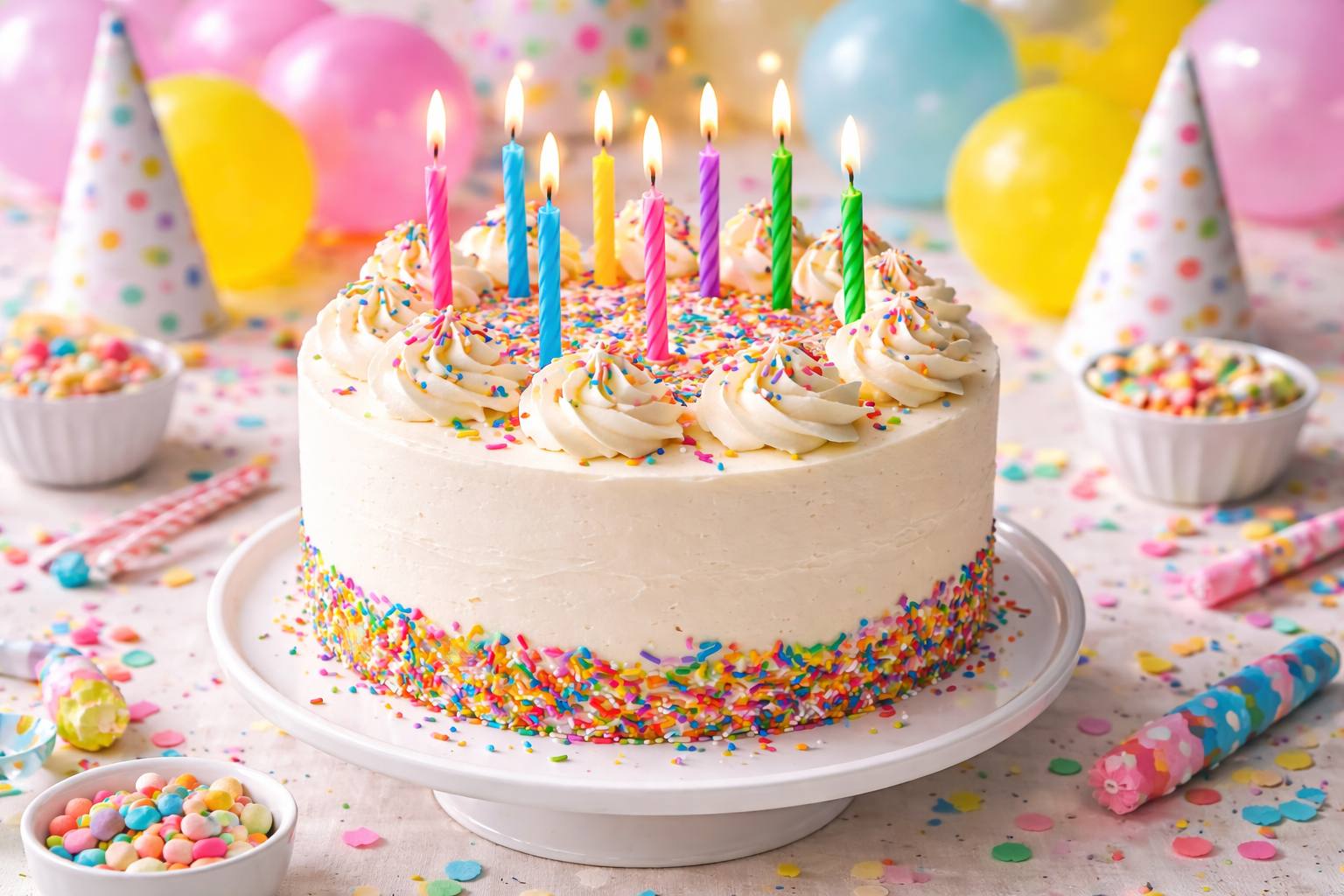 Торт и угощения